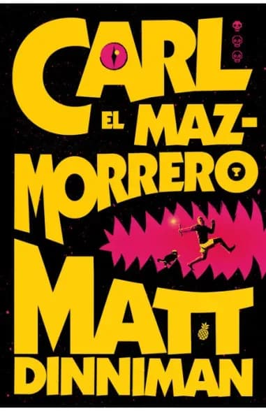 Cubierta oficial de la edición española de Carl el mazmorrero. Imagen: Nova / Penguin Random House Grupo Editorial.