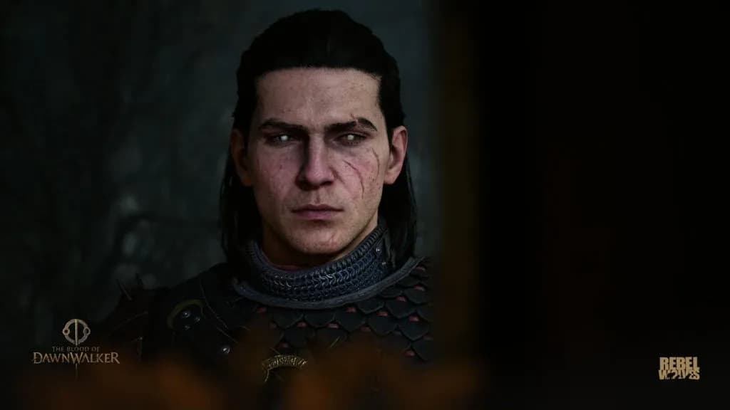 Coen, protagonista de The Blood of Dawnwalker. Captura promocional oficial difundida por Bandai Namco en Xbox Wire. © Rebel Wolves / Bandai Namco Entertainment.
