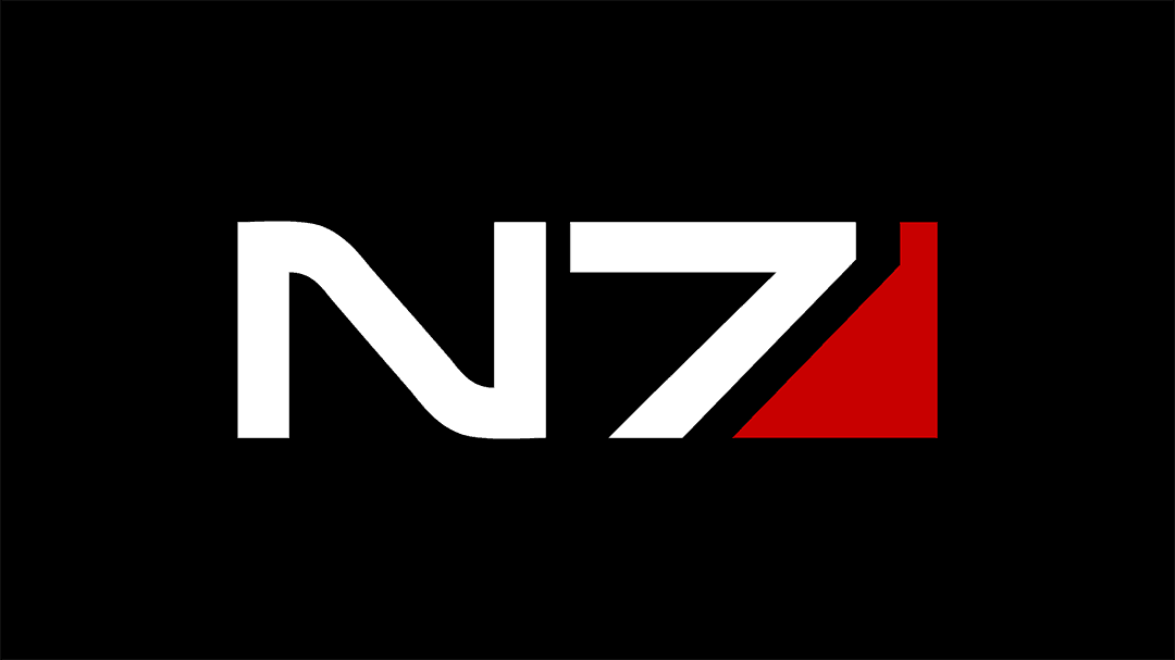 Logotipo N7 publicado por BioWare con su mensaje de noviembre de 2025. © Electronic Arts.