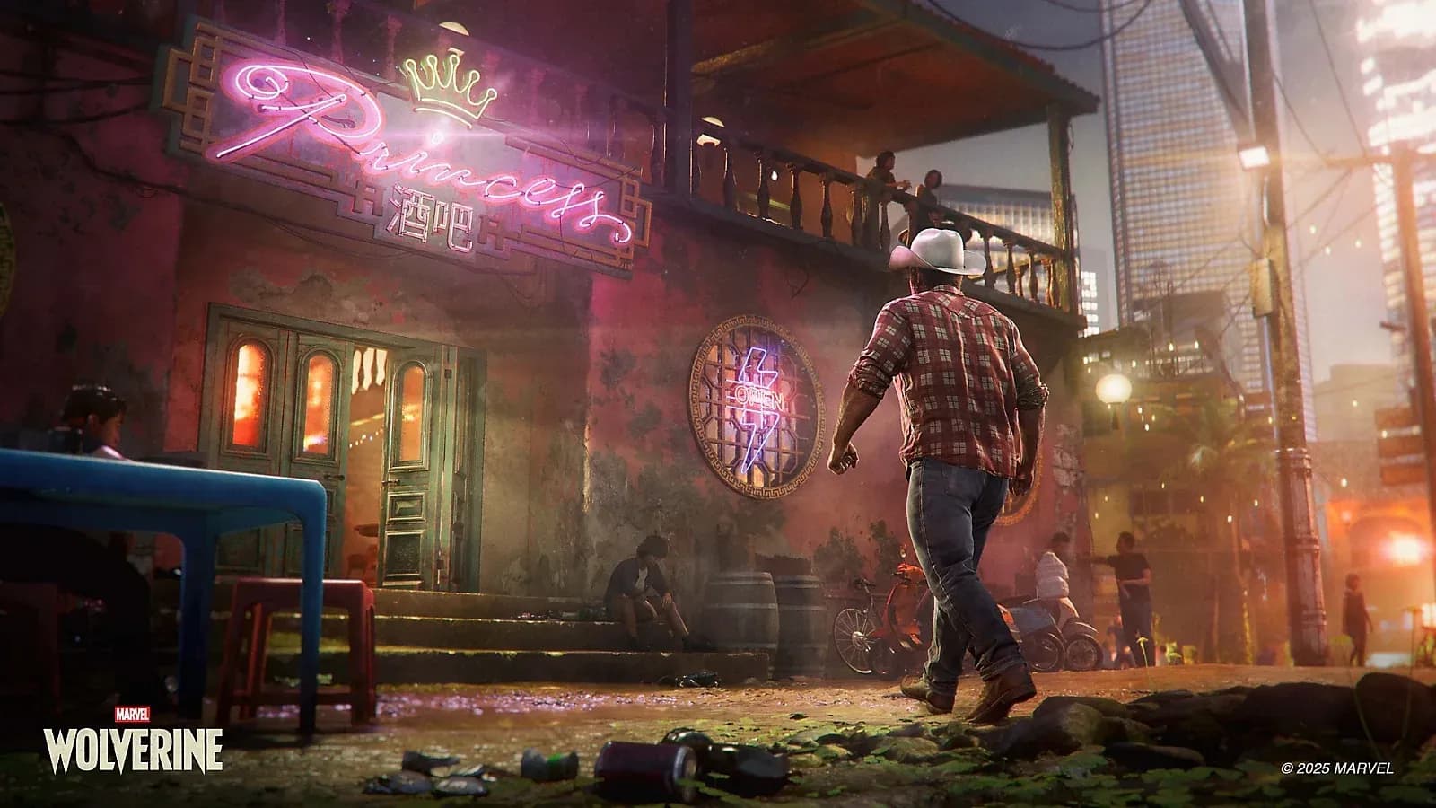 Wolverine explora una localización del juego. Captura oficial de Marvel's Wolverine; © 2026 Marvel / Sony Interactive Entertainment / Insomniac Games.